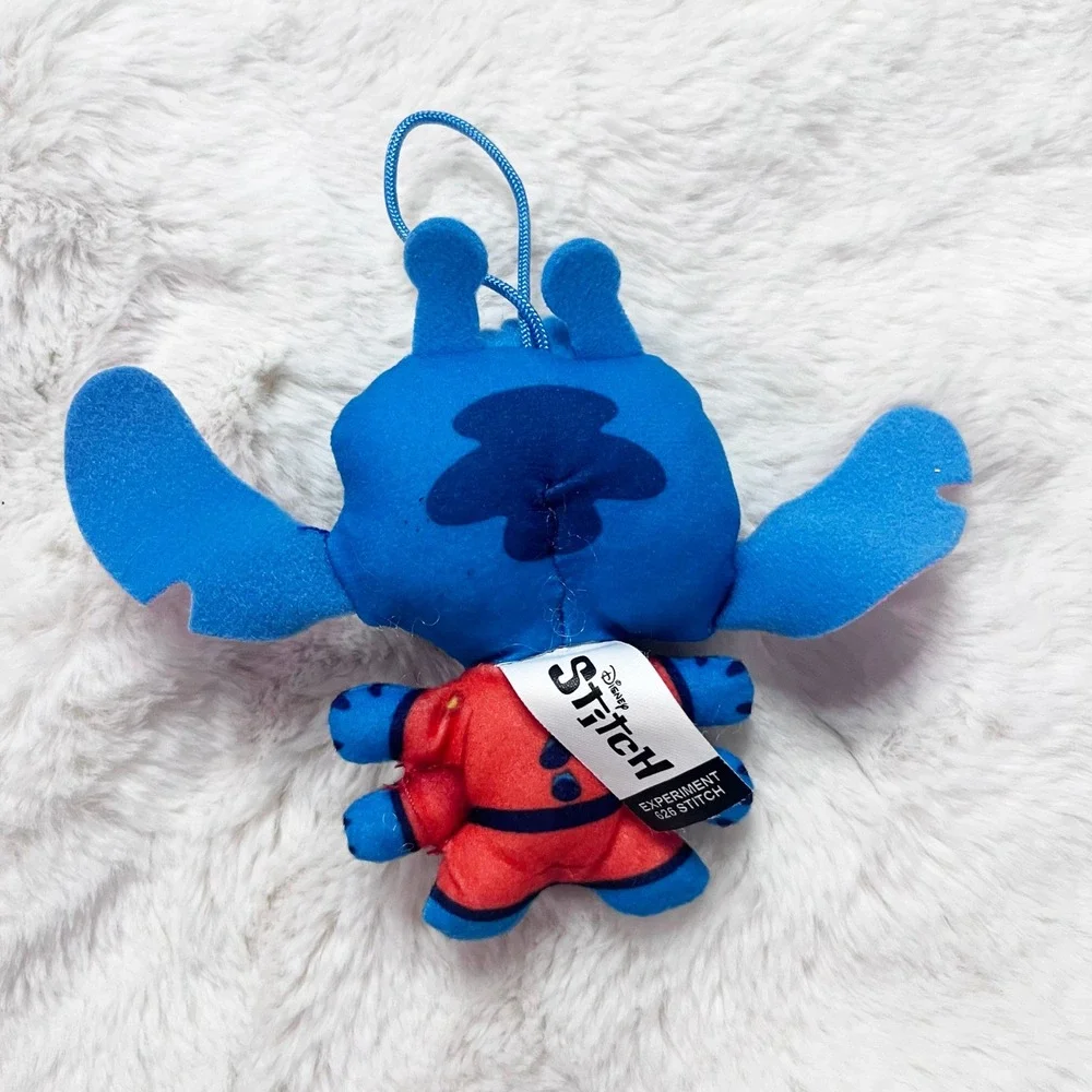 🔮 5/$25 Disney Lilo & Stitch Experiment 626 Red Space Suit Plush Bag Charm